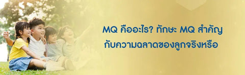 MQ คืออะไร? ทักษะ MQ สำคัญกับความฉลาดของลูกจริงหรือ