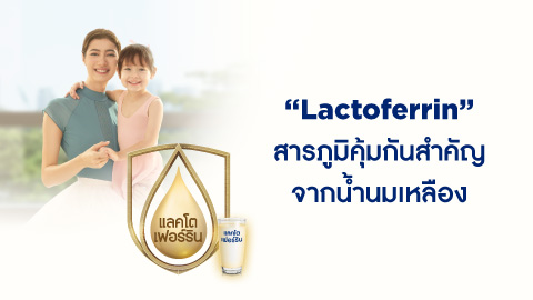 Lactoferrin สารภูมิคุ้มกันสำคัญจากน้ำนมเหลือง