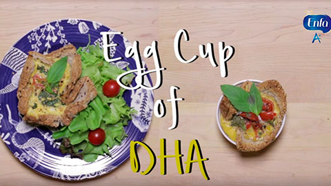 เมนูทำง่ายเพื่อแม่ตั้งครรภ์: Egg Cup of DHA