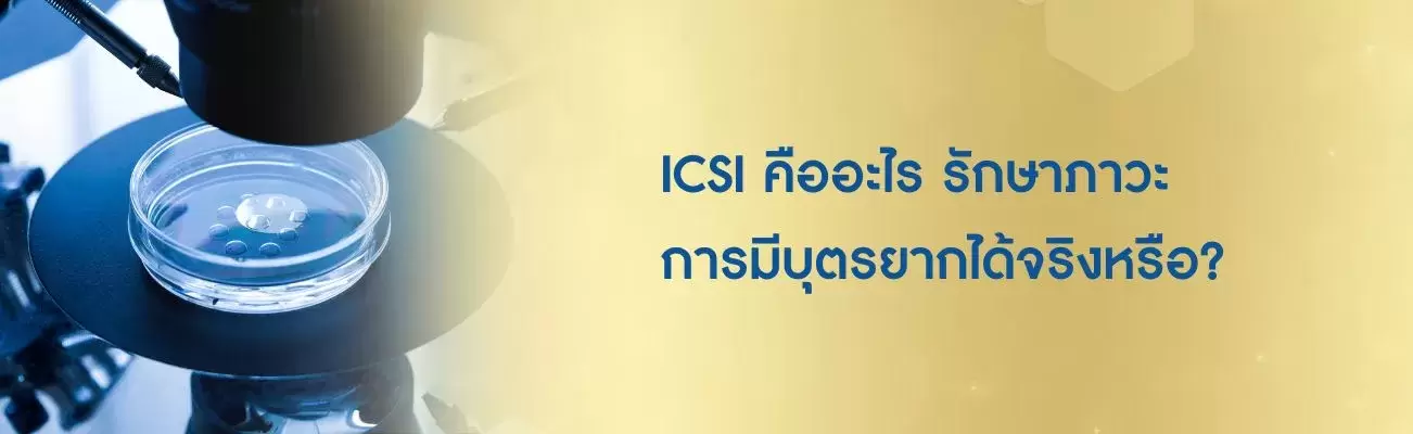 ICSI คืออะไร รักษาภาวะการมีบุตรยากได้จริงหรือ?
